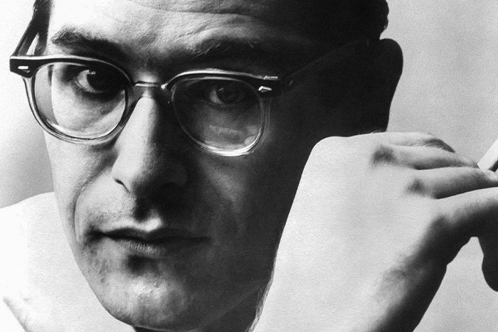 Portrait photo of Bill Evans